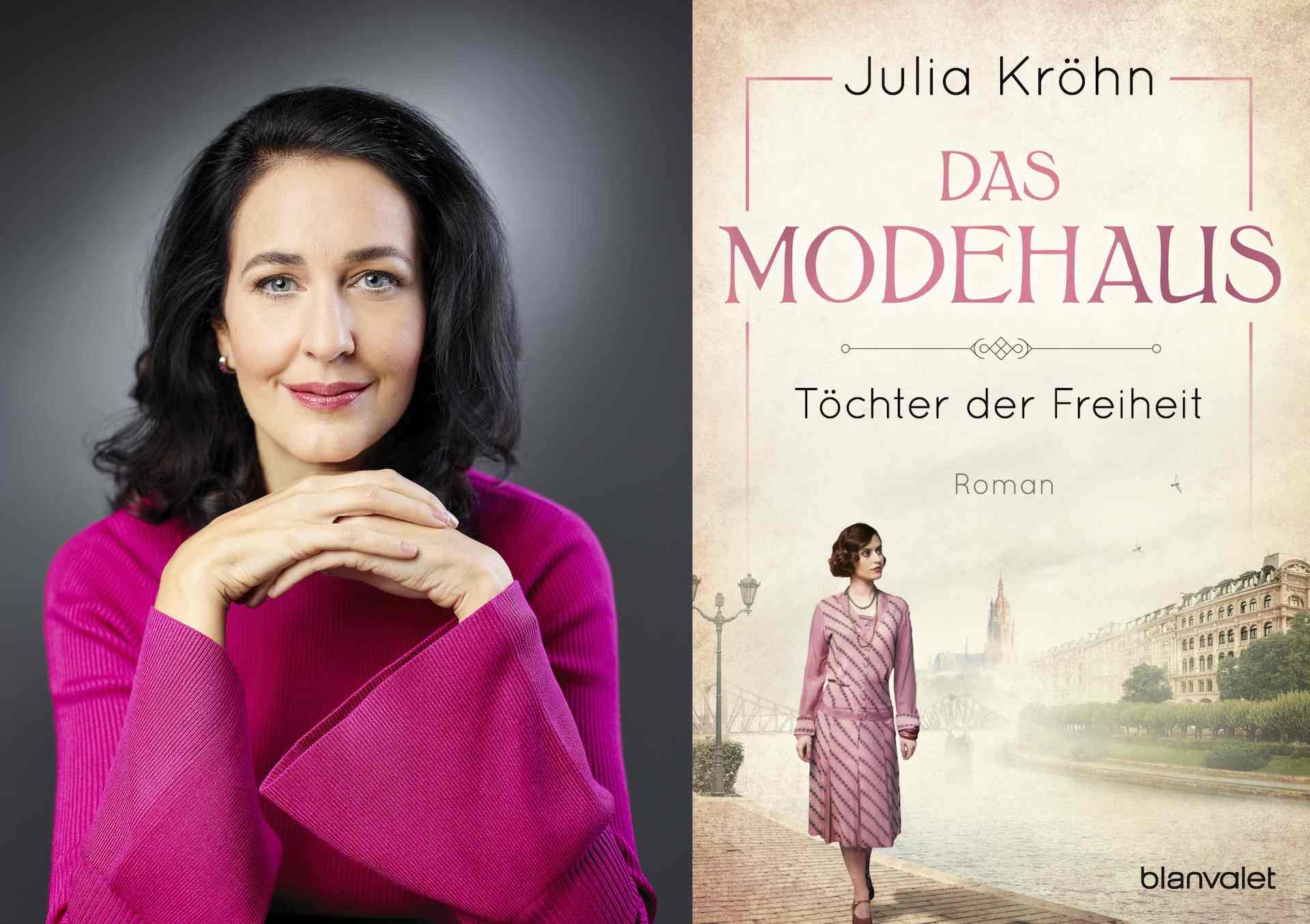 Julia Kröhn und ihr aktuelles Buch Das Modehaus